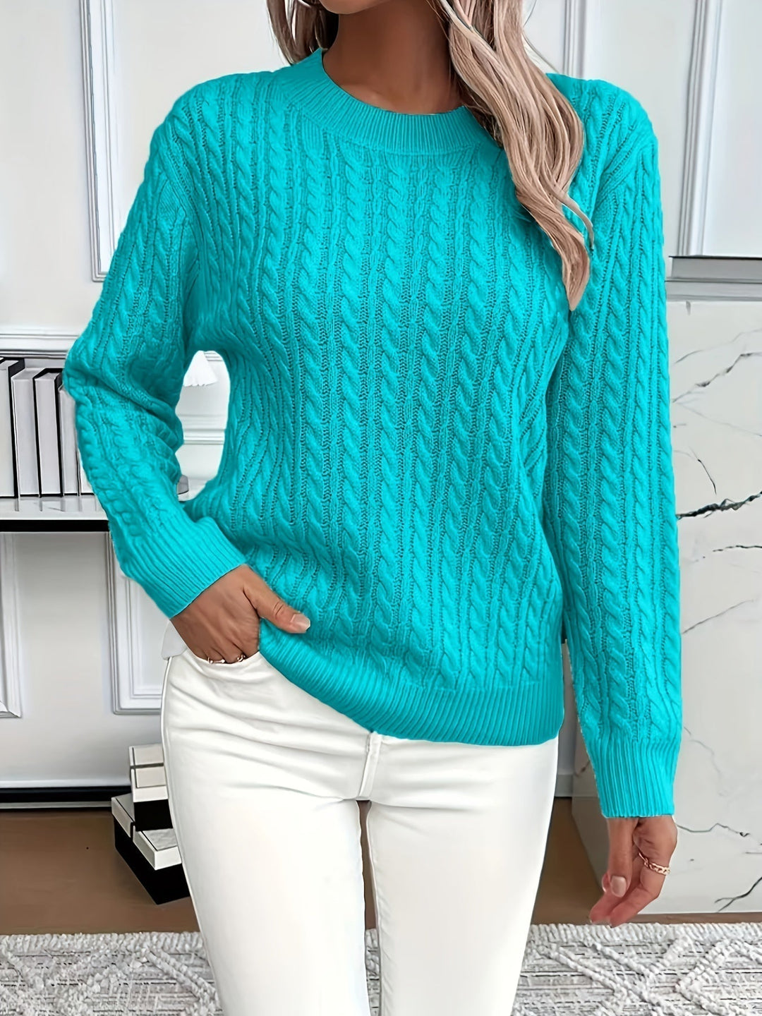 Bernila | Cable Knit Sweater