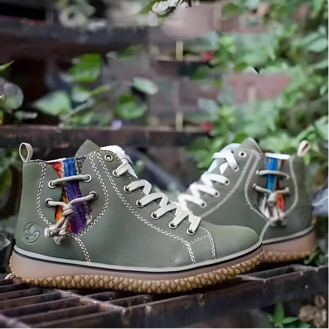 Irina | Women's Waterproof Retro Orthopedic Ankle Boots