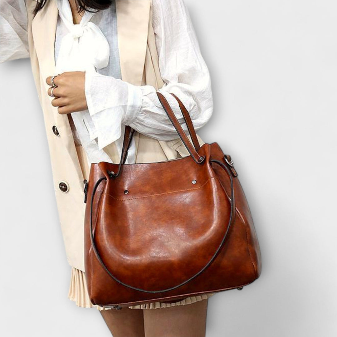4-Piece Vintage Bag Set