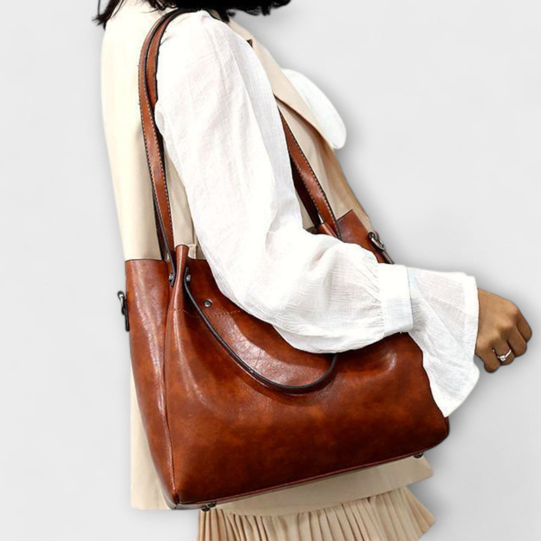 4-Piece Vintage Bag Set