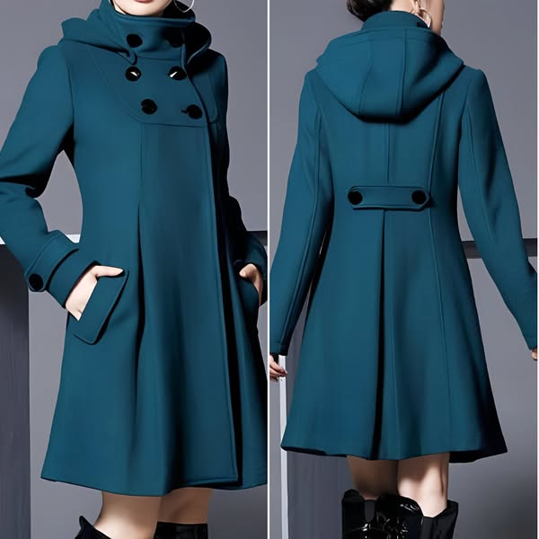 Solvara™ - Stylish Jacket with Pockets and Hood
