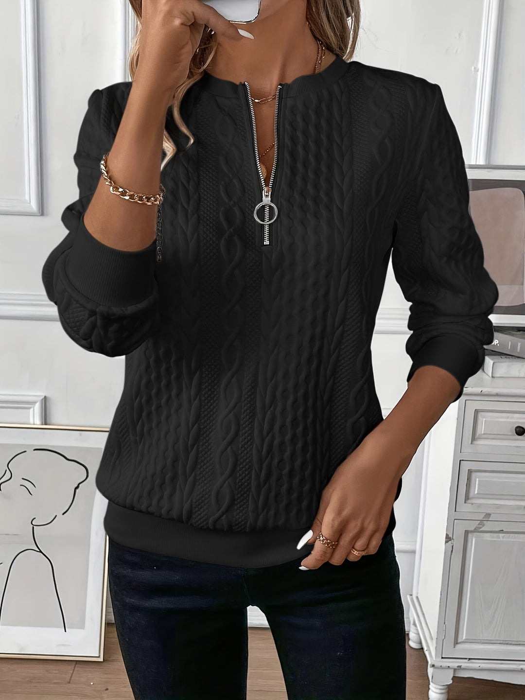 Bambi | Sweater with Zip