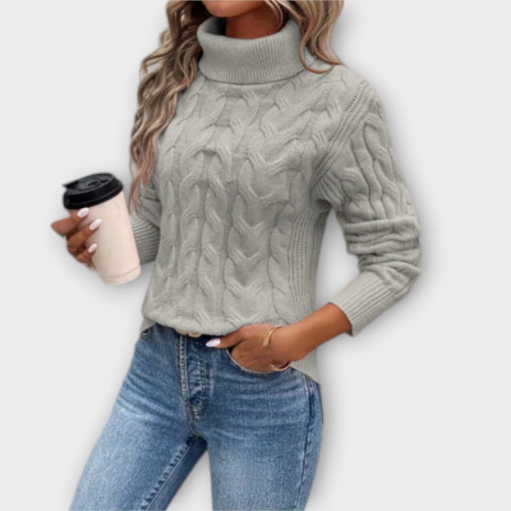 Elegant Turtleneck by Breiwerk