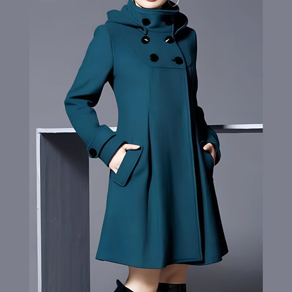 Solvara™ - Stylish Jacket with Pockets and Hood