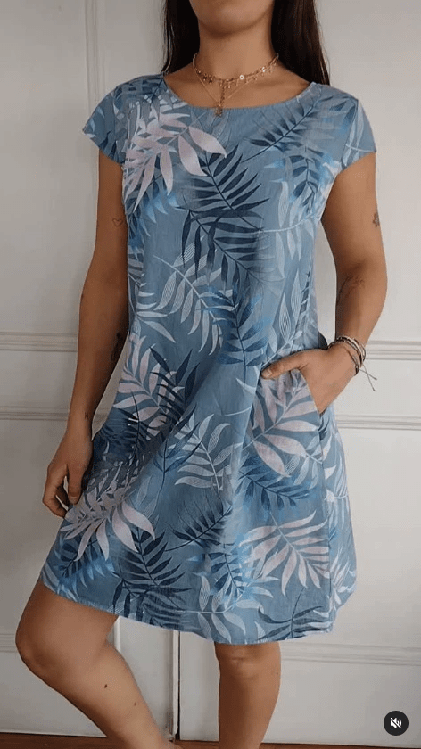Leila | Floral Pocket Dress