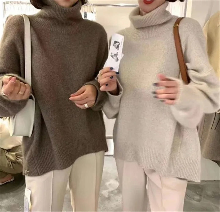 Julia | High Neck Sweater