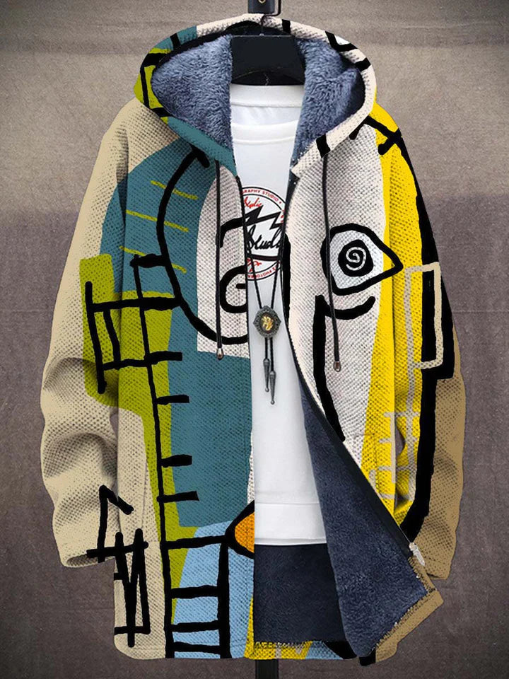 Liset | Luxury cardigan inspired by art