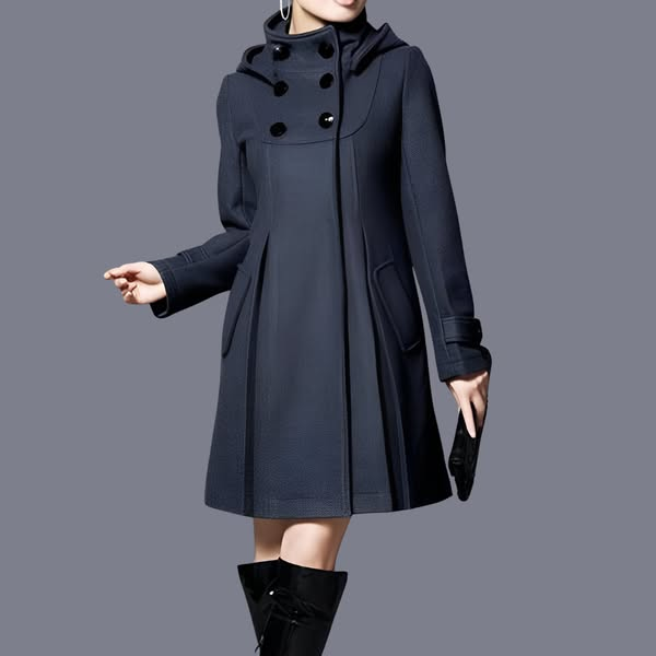 Solvara™ - Stylish Jacket with Pockets and Hood