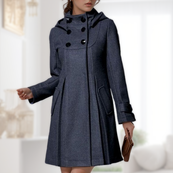 Solvara™ - Stylish Jacket with Pockets and Hood