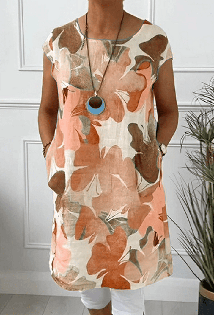 Mina | Graceful Floral Midi