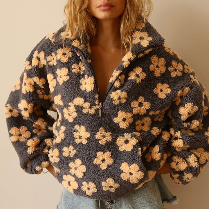SOFIA™| FLORAL SWEATER