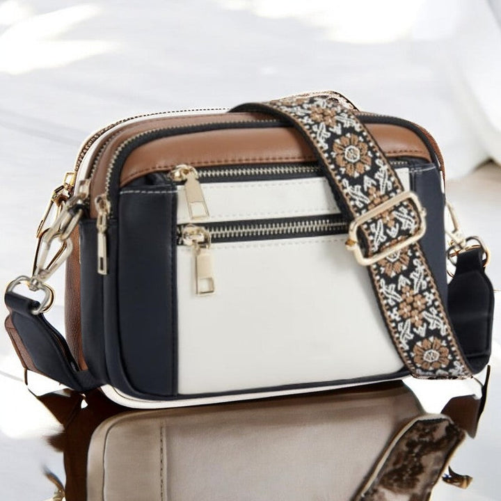 Ella | Refined Leather Shoulder Bag