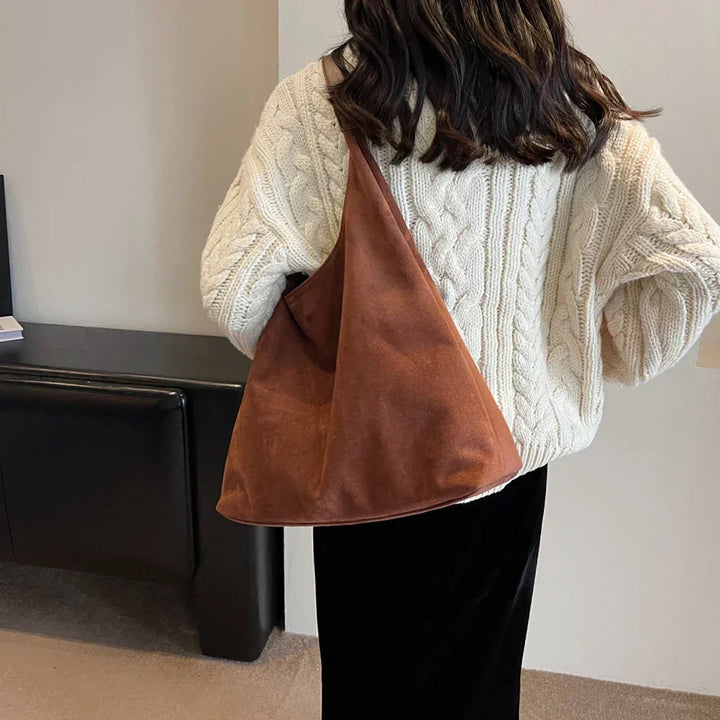 Abigail Suede Tote Bag