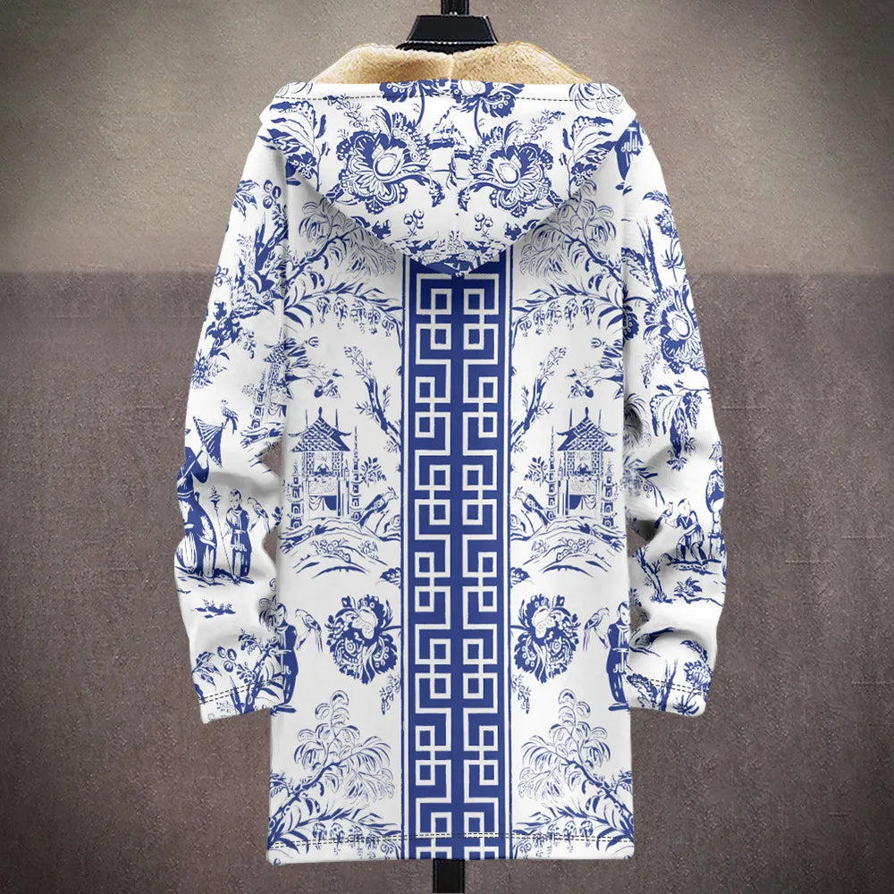 Ava | A luxurious cardigan inspired by art