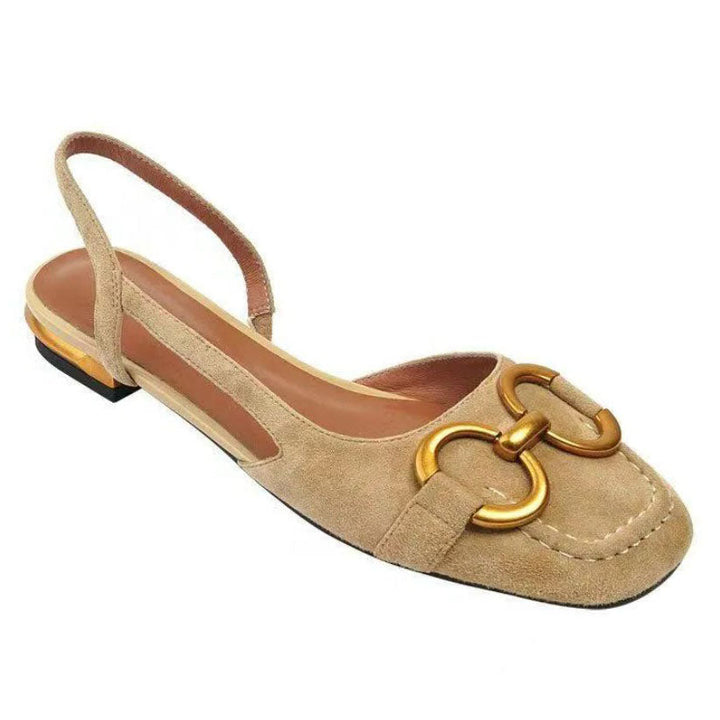Brenna™ | Leather Orthopedic Buckle Sandals