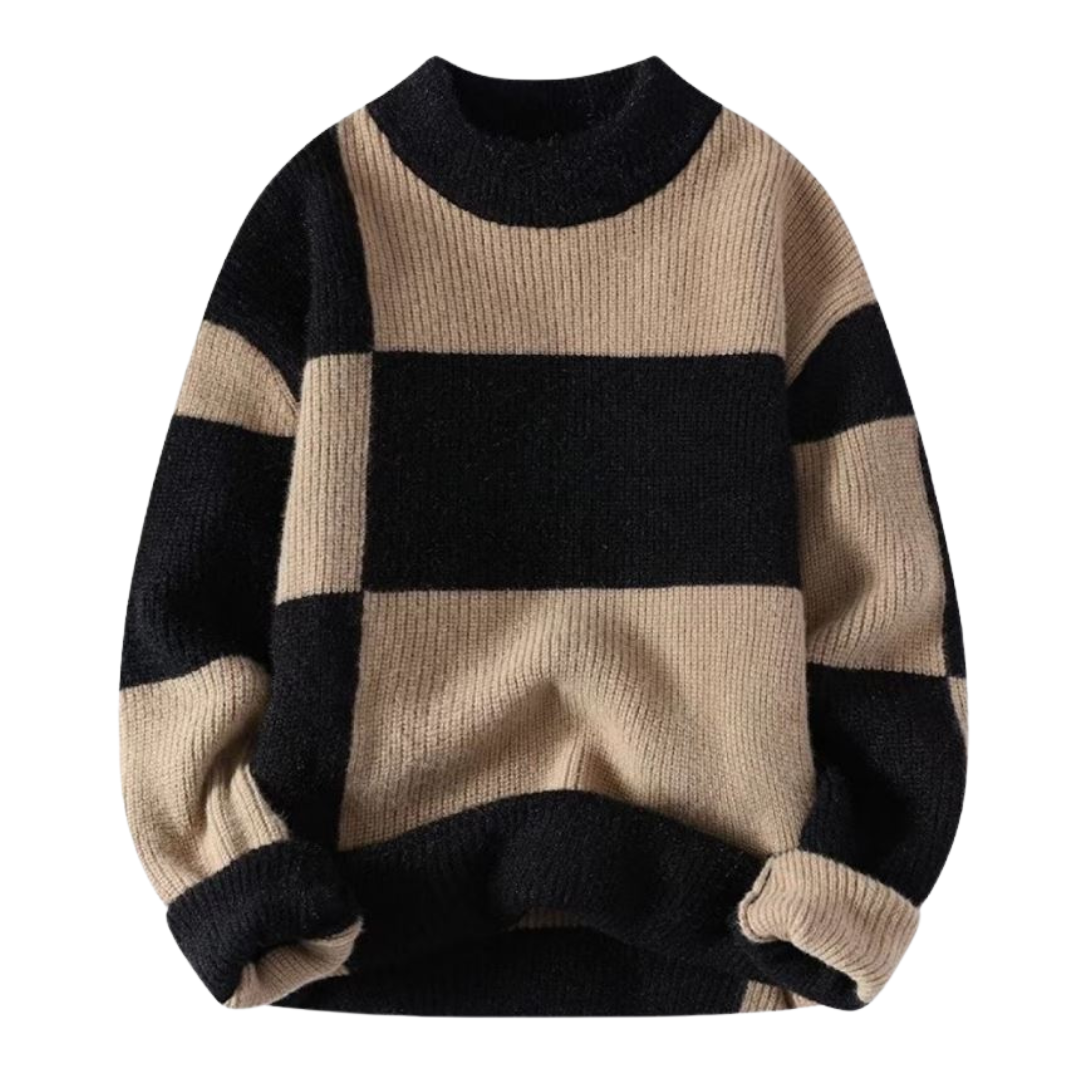 Geometric Sweater from Yarn
