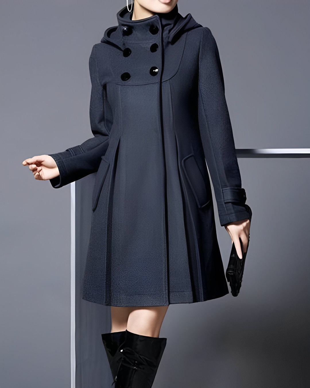Solvara™ - Stylish Jacket with Pockets and Hood
