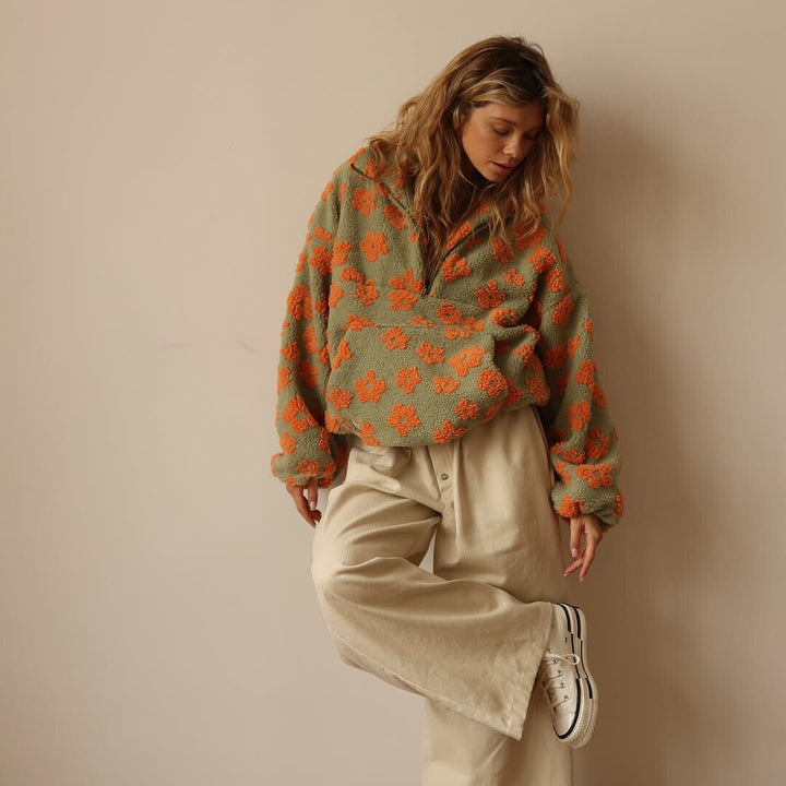SOFIA™| FLORAL SWEATER