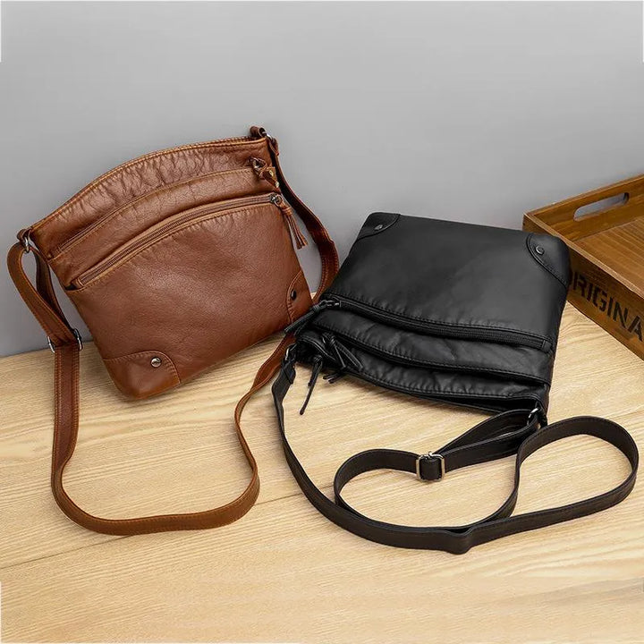 Freya - Leather Shoulder Bag