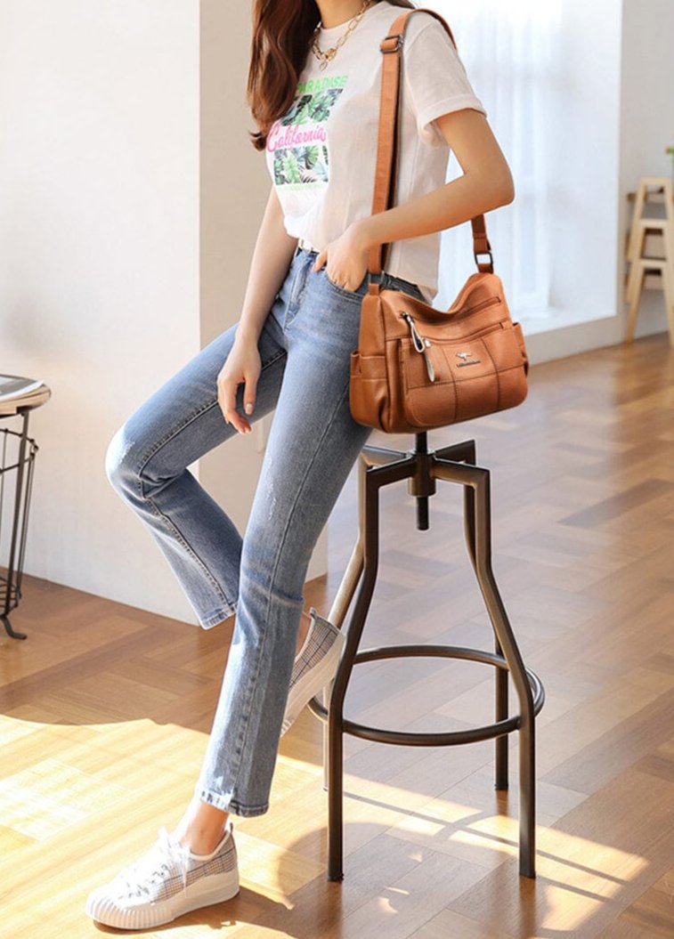 Ella | Stylish Multi-Layer Crossbody Bag