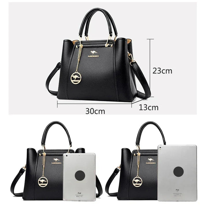 Chloe | Generously Sized 3-Tier Handbag