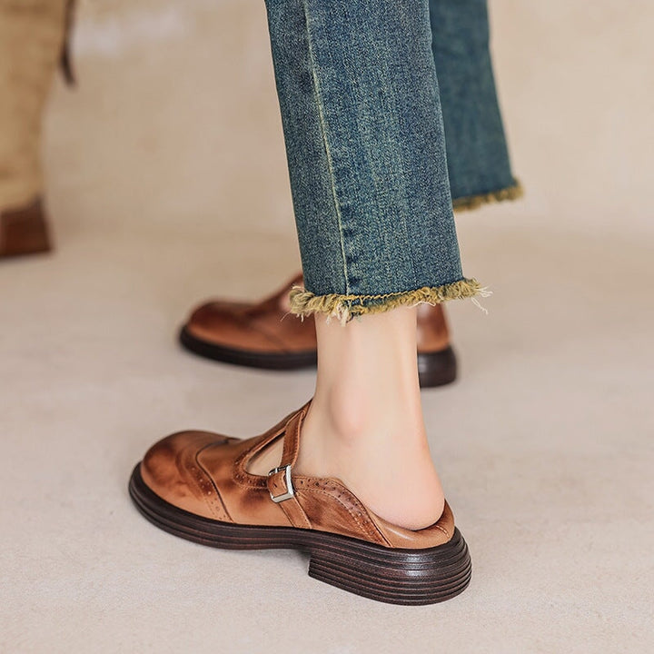 Charlotte Mary Jane Oxford Shoes