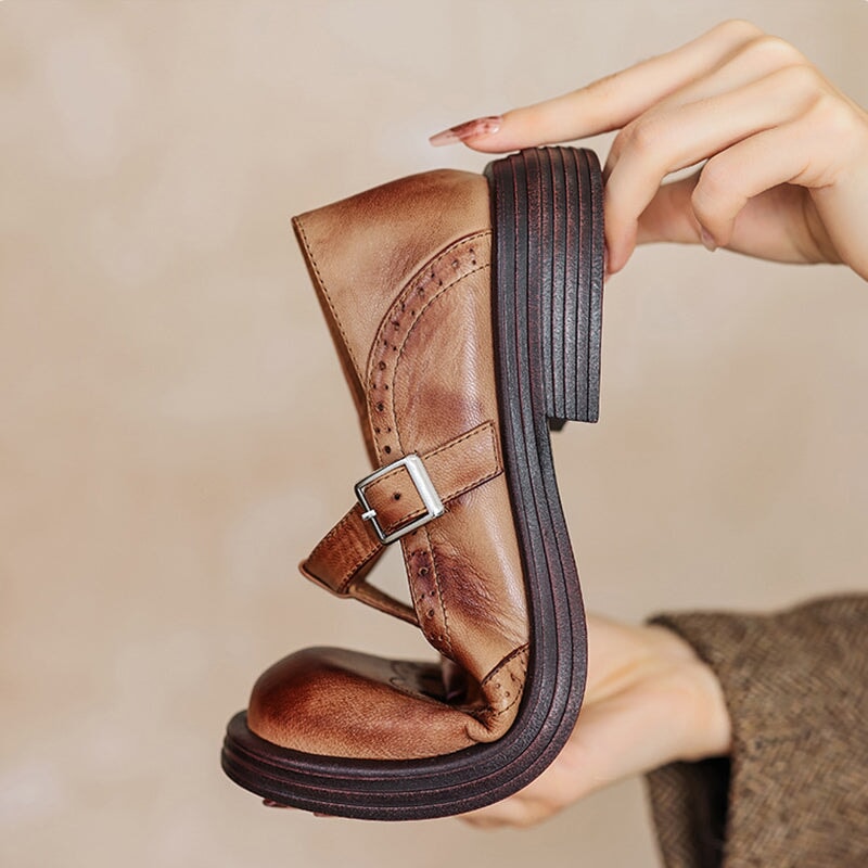 Charlotte Mary Jane Oxford Shoes