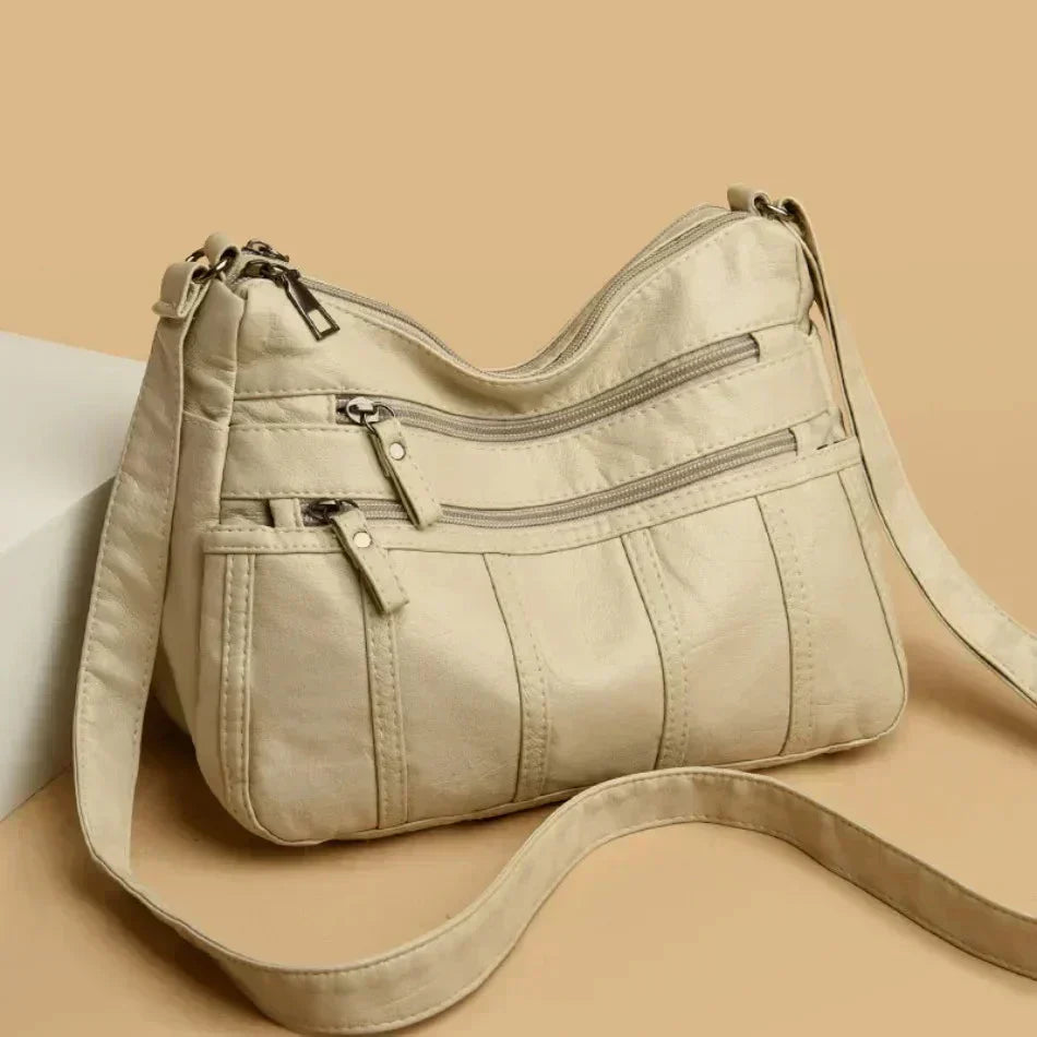 Zoe | Premium Multi-Layer PU Leather Pocket Bag