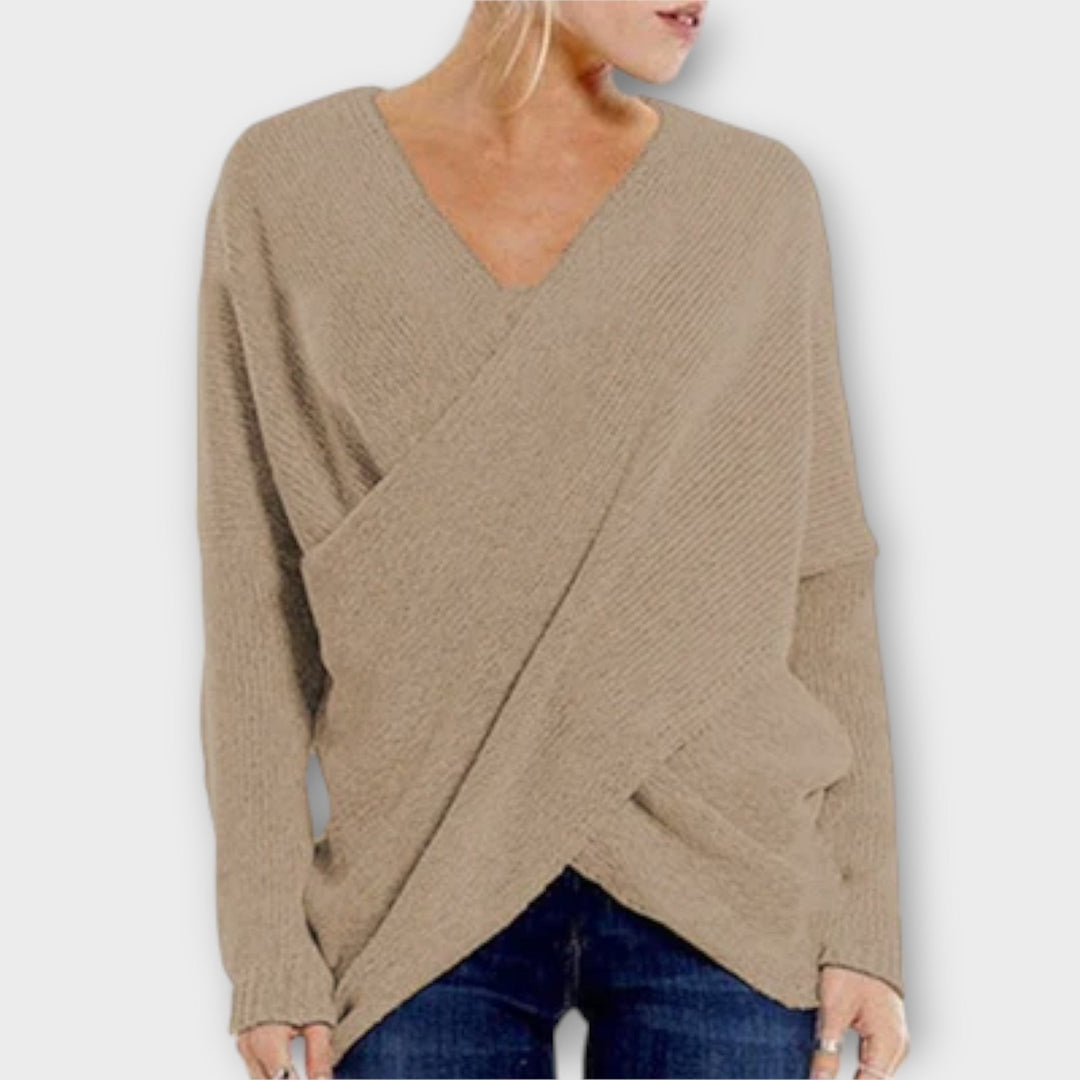 Crossed Sweater