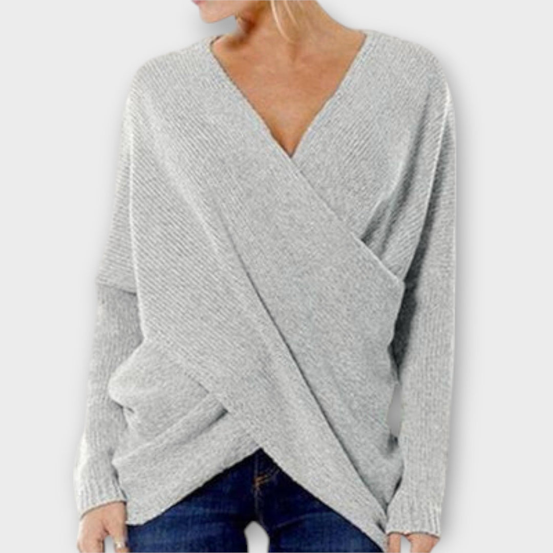 Crossed Sweater