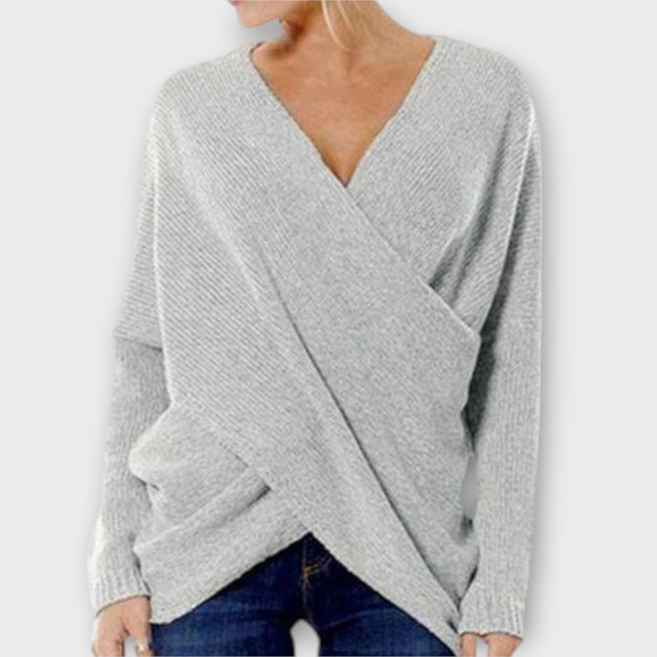 Crossed Sweater