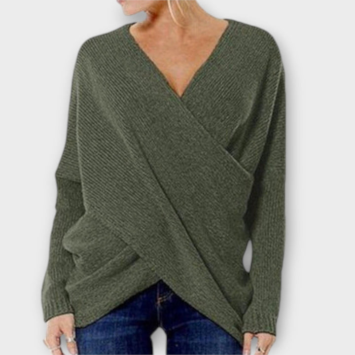 Crossed Sweater